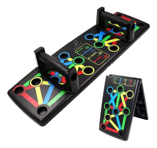 Barras Portátil Board Fitness Muscular De Lagartijas