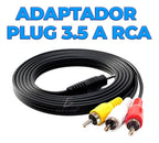 Video Audio Cable Tv Macho A 3 Rca Macho