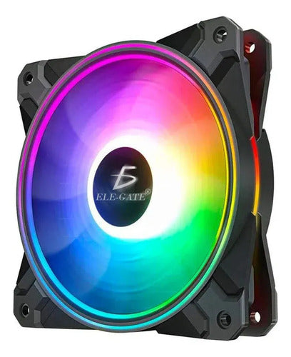 Ventilador gamer para CPU con luz LED RGB RGB