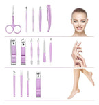 Set De Cortaúñas Profesional Para Manicura Y Pedicura
