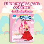 Libro Mágico Infantil Para Colorear Diseño De Princesas
