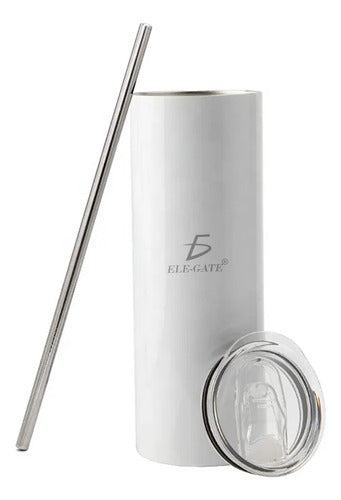 Termo Botella Elegante Infusor Doble Capa Acero Inox Calidad