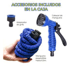 Manguera Flexible Expandible 7.5 Metros Con Pistola Ligera