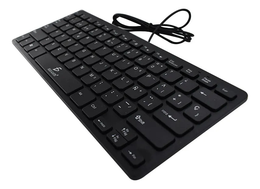 Mini Teclado Usb Alambrico 78 Teclas Español