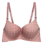 Brasier con copa completa espalda de encajé con efecto push rosa M
