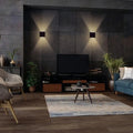 Lampara arbotante LED 7W luz blanco cálido pared interior