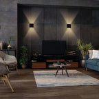 Lampara arbotante LED 7W luz blanco cálido pared interior
