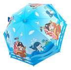 Paraguas Kawaii Con Diseño Para Niña Y Niño Con Silbato