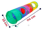 Túnel Plegable Interactivo Para Entrenamiento De Mascotas De Colores