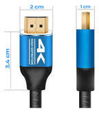 Cable Hdmi 2.0 A Hdmi 2.0 De 10 Metros 4k Ultra Hd 60hz