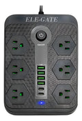 Multicontacto Universal Con 6 Clavijas 4 Usb Y 2 Usb-c
