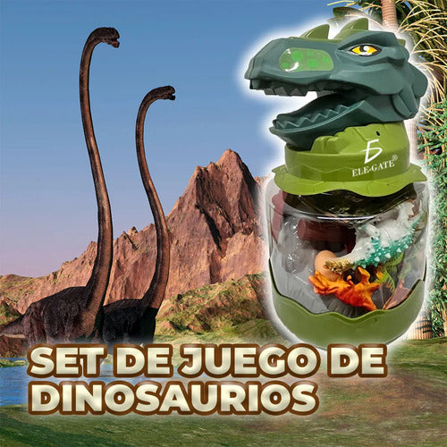 Almacenamiento En Forma De Cabeza De Dinosaurio Con