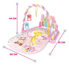 Tapete Musical De Piano Rosa Estimulante Juego Educativo