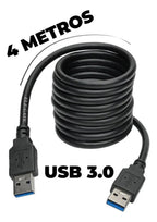 Cable Usb 3.0 Macho A Macho Para Discoduro 4m