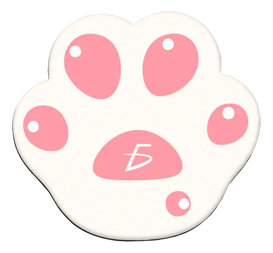 Mouse Pad Huella De Oso Alfombrilla De Ratón Para Juegos Azul