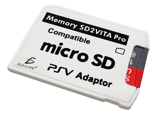 Adaptador De Memoria Micro Sd Sd2vita Para Ps Vita