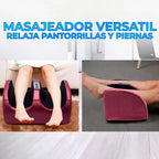 Masajeador Eléctrico De Piernas, Pies Y Brazos Shiatsu Rodillo Color Rojo