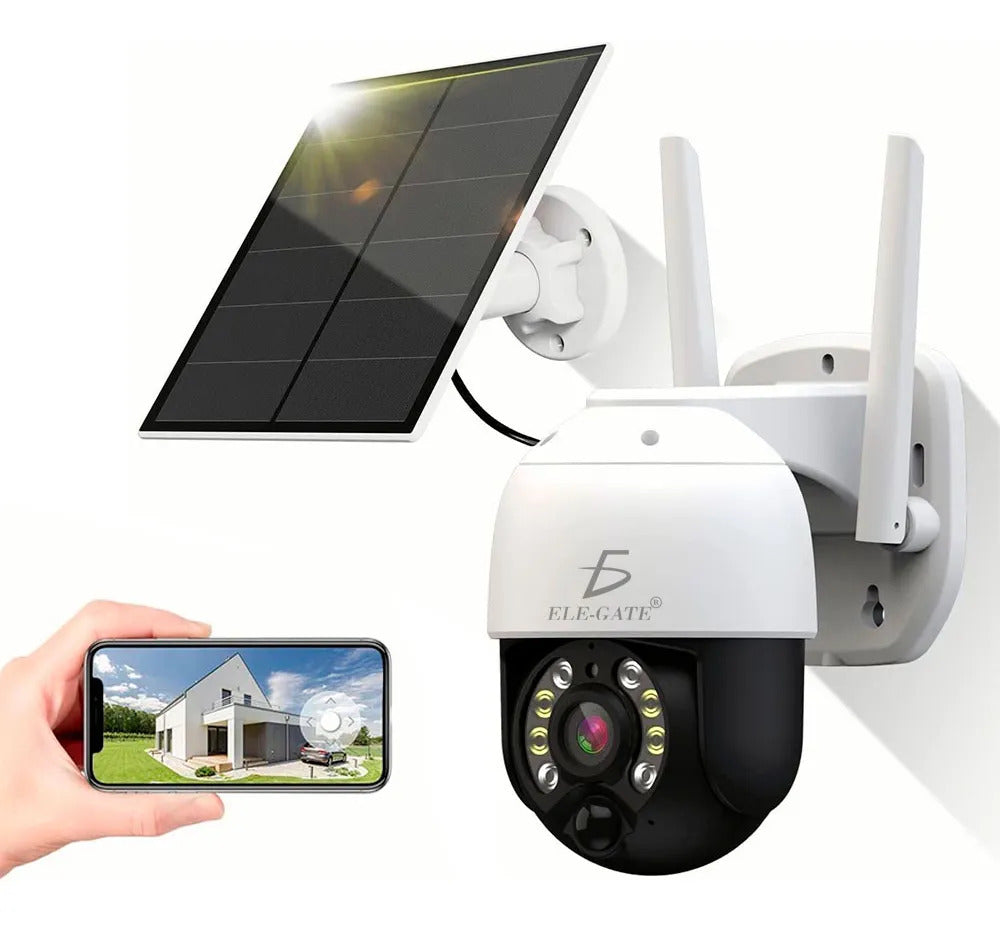 Cámara De Seguridad Solar 4g Con Resolución De 2mp Visión