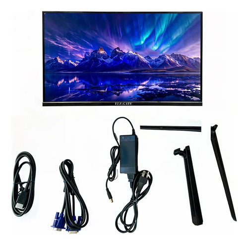Monitor Full Hd 1920x1080 24 Pulgadas Flat Gamer 75hz