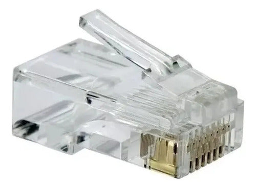 Plug Conector Rj45 Cable Red Internet Utp Cat 6