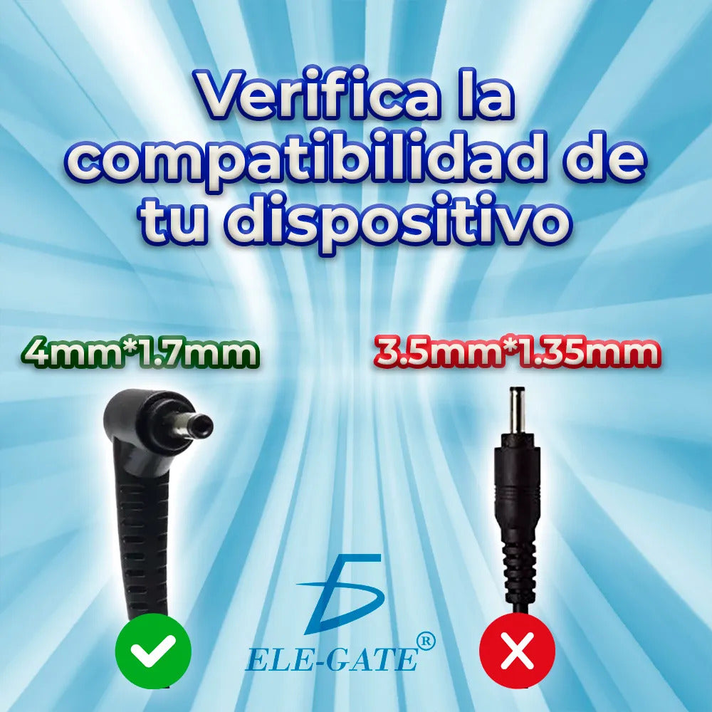 Cargador Para Laptop Compatible Con Dell De 65w 3.34a 19.5v