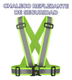 Chaleco Reflectante De Seguridad Con Tirantes Ajustables