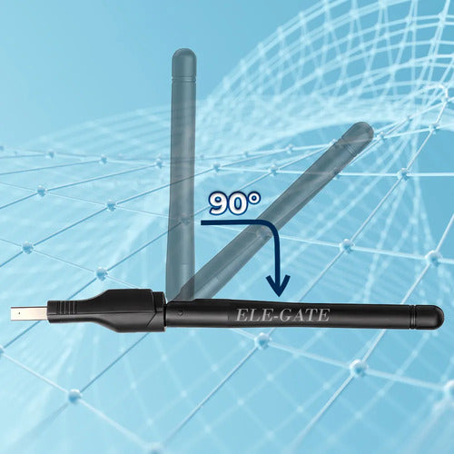Antena Usb Wireless Con Repetidor De Internet 150 Mbps