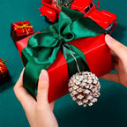 Conjunto De 24 Mini Adornos De Bola De Navidad - Elegancia
