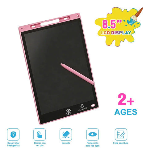 Pizarra Lcd De Dibujo 8.5 Pulgadas Con Lápiz