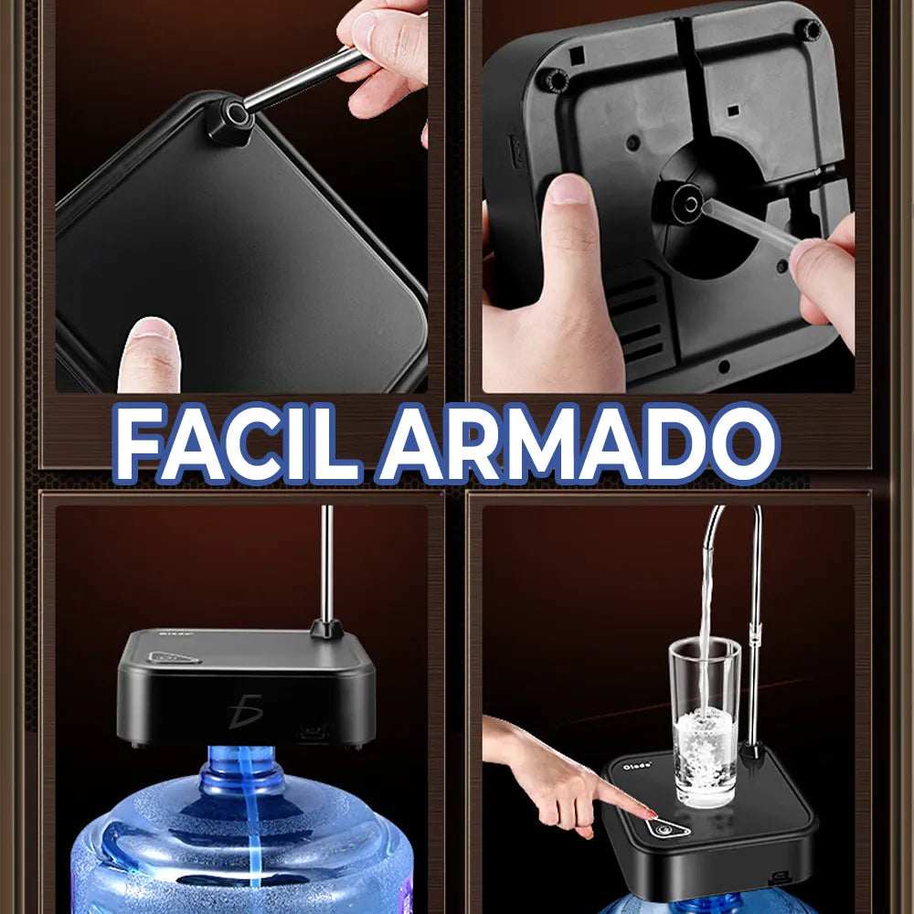 Dispensador De Agua Usb Recargable Para Garrafón