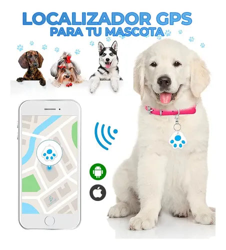 Rastreador Bluetooth Gps Mascotas Celular Carteras Niños