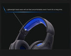 Audifonos Diadema Gamer Para Ps4 Xbox360 One Jack 3.5mm Pc Azul