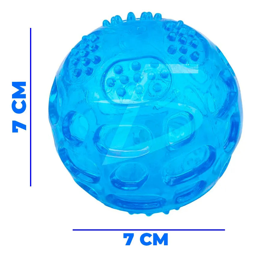 Juguete Pelota Interactiva Masticar Limpiar Dientes Mascota