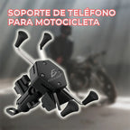 Soporte De Teléfono Para Motocicleta Con Cargador Usb Y