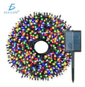 Serie solar de 30 metros con 300 luces LED RGB agua