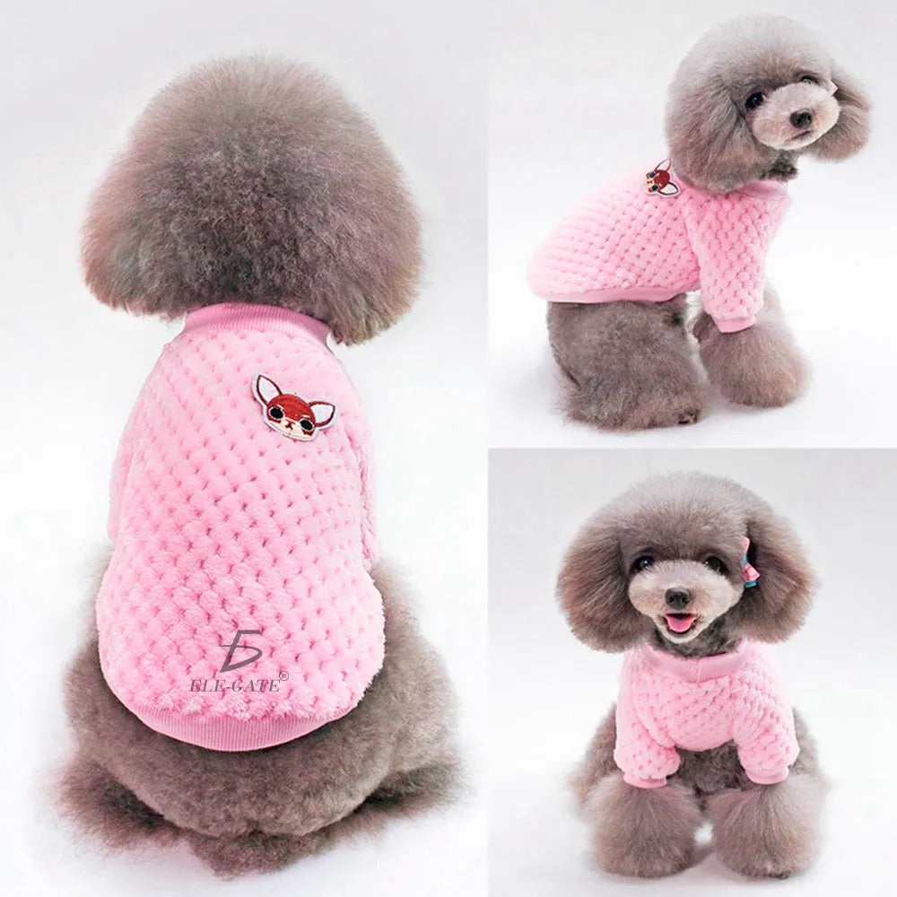 Chaqueta De Invierno Para Cachorros Abrigo Cálido Y