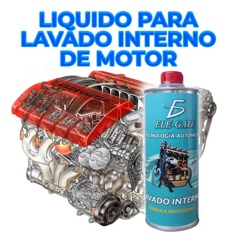 Líquido Para Lavado Interno De Motor - Botella De 400 Ml
