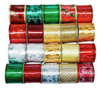 Cintas Navideñas Diseños Variados En Rojo Verde Oro Y Plata Blanco