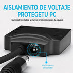 Adaptador Usb 3.0 A Sata 22 Pines Con Fuente De