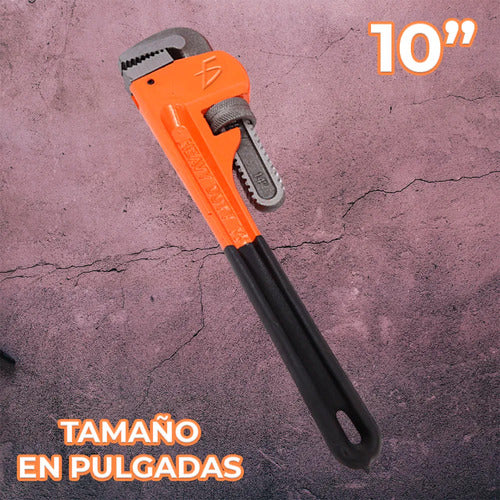 Llaves Inglesas Stilson 10 Pulgadas Ideal Para Reparar O
