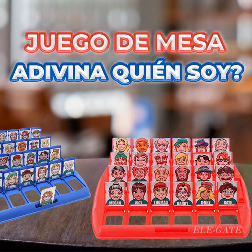 Juego De Mesa Adivina Quién - Diversión Para Niños Y Adultos