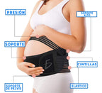 Cinturón De Soporte De Vientre Para Mujer Embarazada Negro Xl
