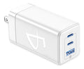 Cargador 3 En 1 De Carga Rápida De 65w Con Chip Gan Y