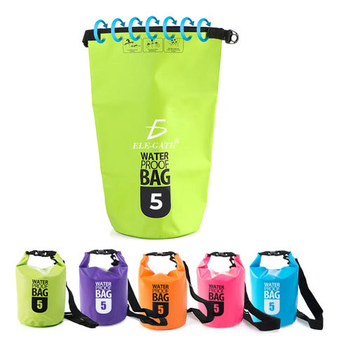 Mochila Seca Impermeable De 5 L Actividades Al Aire Libre