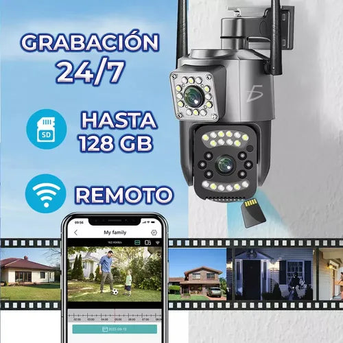 Cámara De Seguridad Ip66 Impermeable De 4 Megapíxeles Con