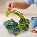 Transportador De Dinosaurios Con Excavadora De Fricción