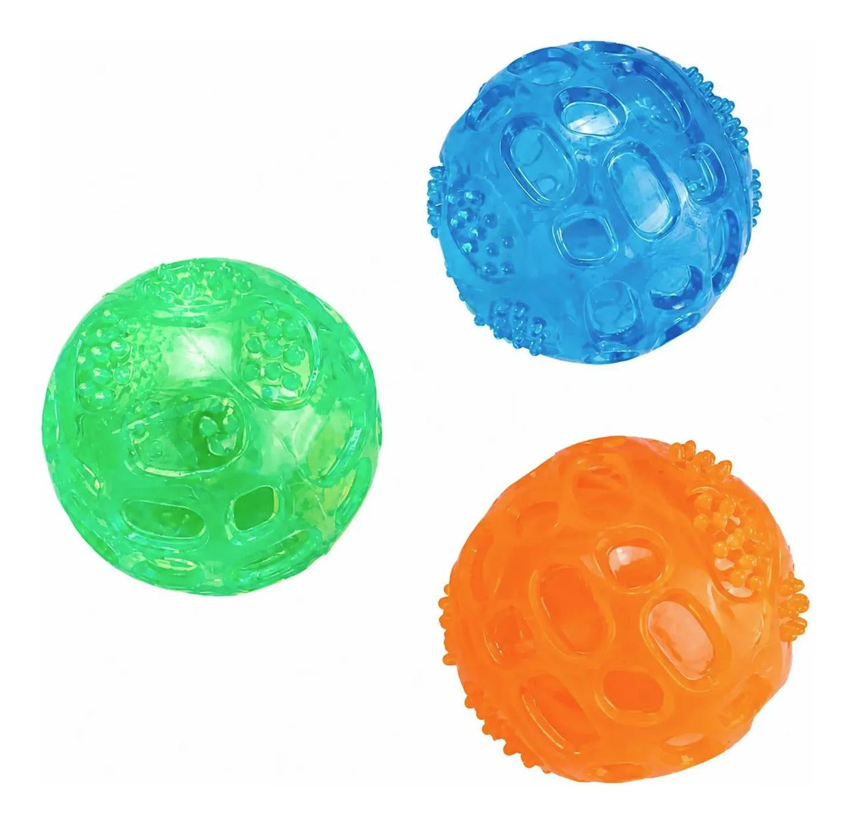Juguete Pelota Interactiva Masticar Limpiar Dientes Mascota