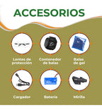 Pistola Automático De Hidrogel Con Modo Ráfaga Y Pila