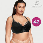 Brasier Con Encaje De Copa Completa Push Up Fucsia M