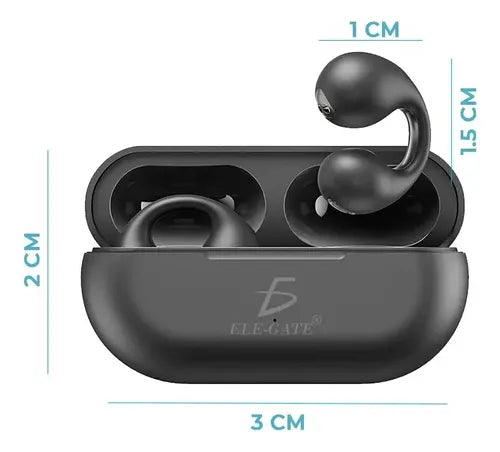 Audifonos Inalambricos Bluetooth 5.3 De Oreja Abierta Negro Negro